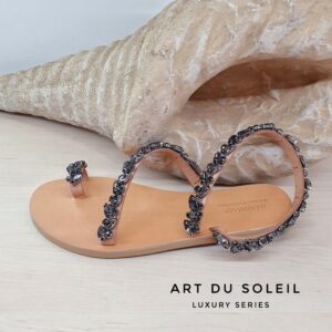 325Β Μαύρο luxury sandals